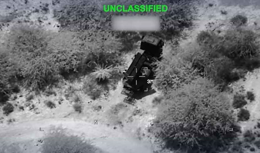 US missiles hit Iran