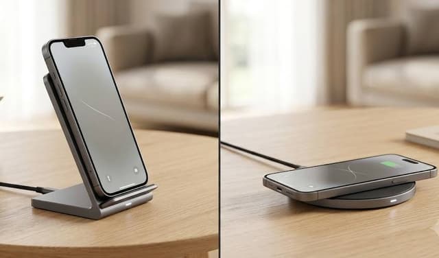 Wireless charging stand or pad