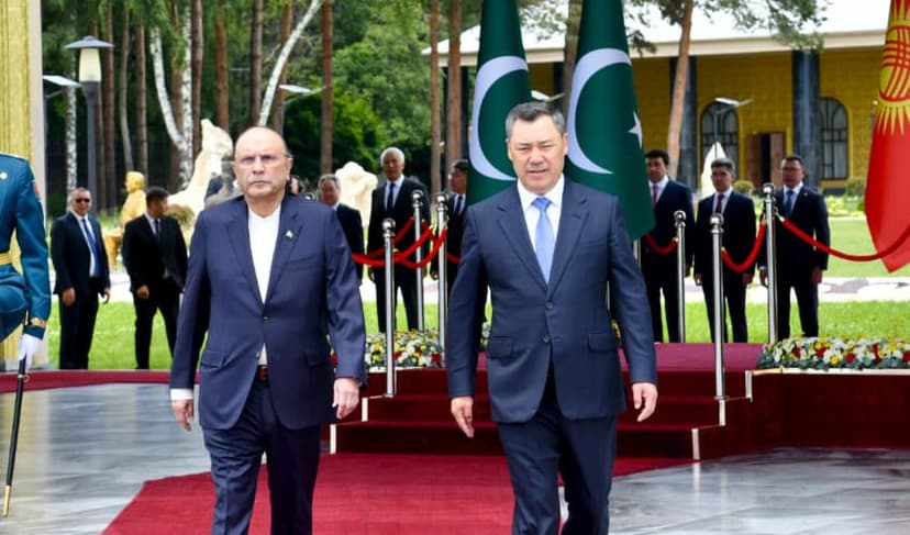 Zardari-Kyrgyzstan-visit
