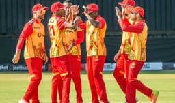 Zimbabwe draw first blood in Bangladesh T20I series  (Courtesy: @ZimCricketv)