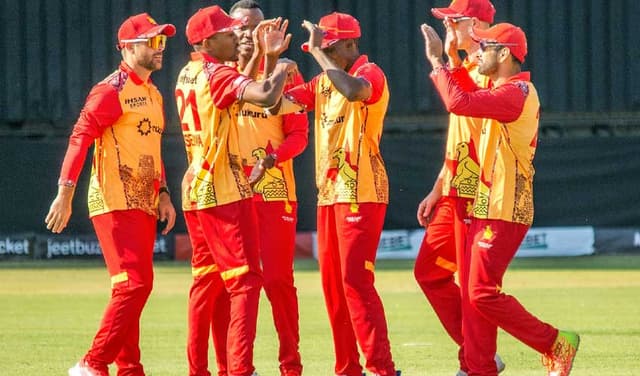 Zimbabwe draw first blood in Bangladesh T20I series  (Courtesy: @ZimCricketv)