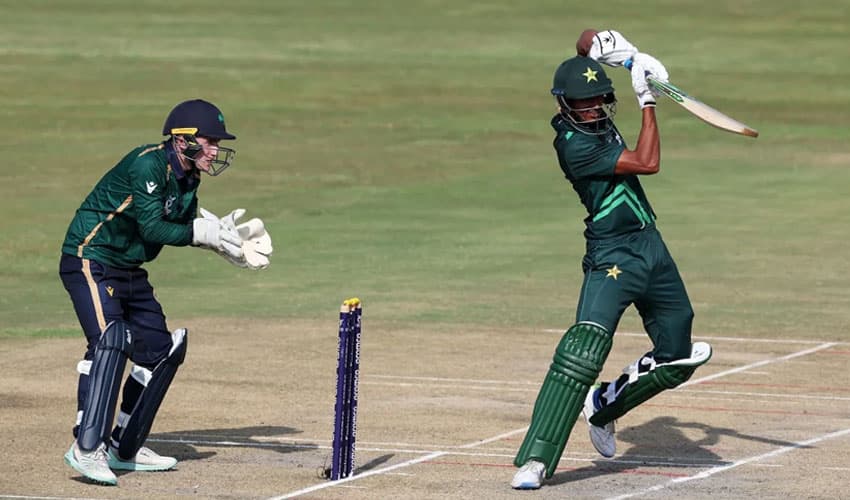 Ahmad Hassan's heroics seal victory for Pakistan over Ireland in U19 World Cup – ICC Ahmad Hassan's heroics seal victory for Pakistan over Ireland in U19 World Cup – ICC