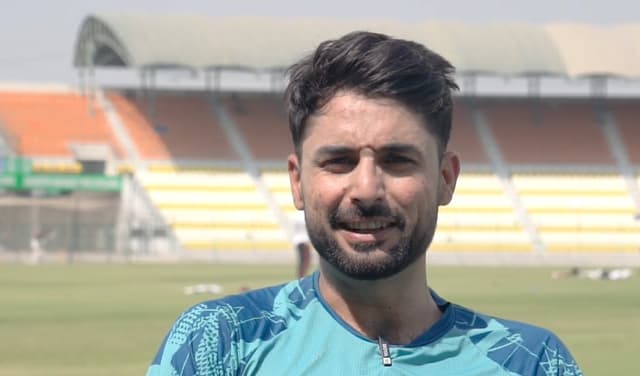 Spinner Abrar Ahmed ready to get hitched tomorrow (Courtesy: PCB)