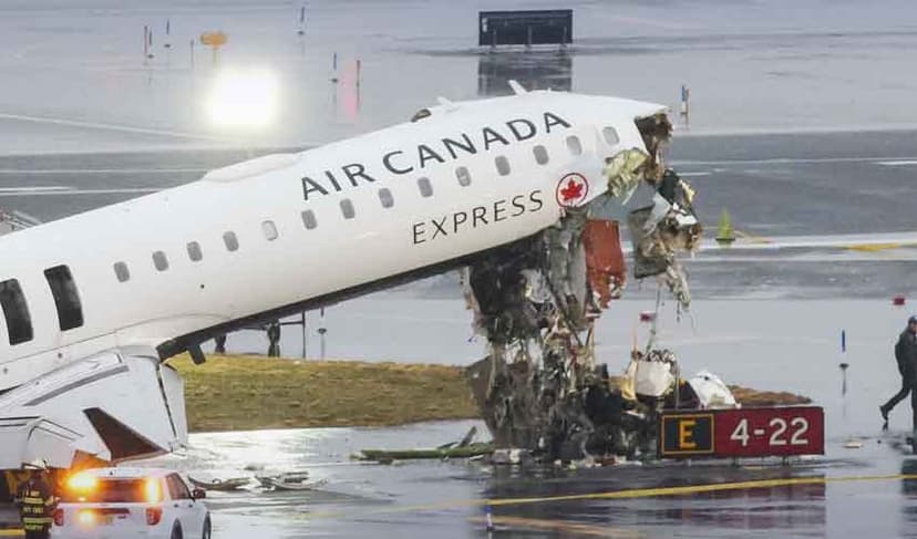 AirCanada jet collision
