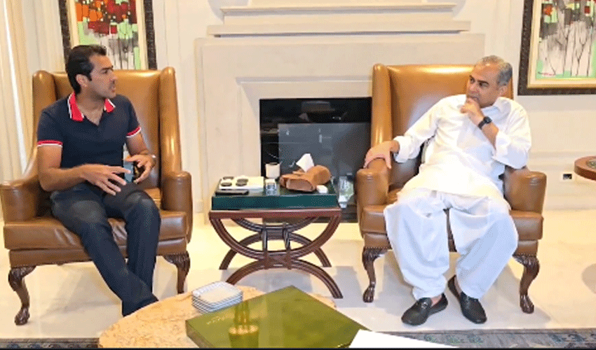 Naqvi, Aisam discuss measures for uplifting tennis (@TheRealPCBMedia)