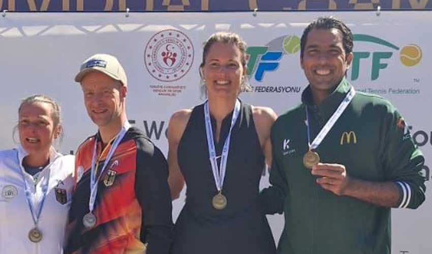 ITF Masters World Championship: Aisam, Girard clinch gold medal in mixed doubles (Courtesy: Online)