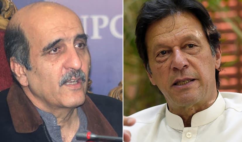 Akbar S Babr and Imran Khan
