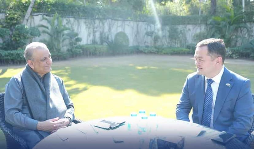 Aleem Khan asks Uzbek investors to establish display centres in Pakistan (Courtesy: Online)