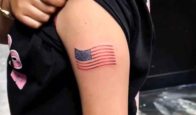 American Flag Tattoo
