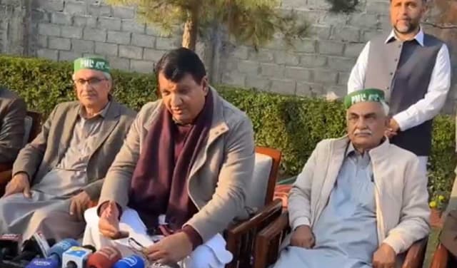 Muqam reaffirms govt’s commitment to country's economic recovery (Courtesy – @pmln_org)