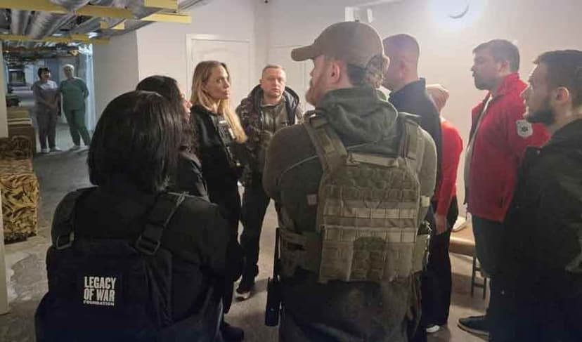 Angelina Jolie Ukraine visit