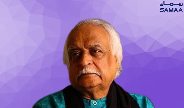 Anwar Maqsood denies reports of being arrested (Courtesy: Samaa Digital - art work)