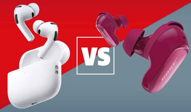 Apple and Google airpods