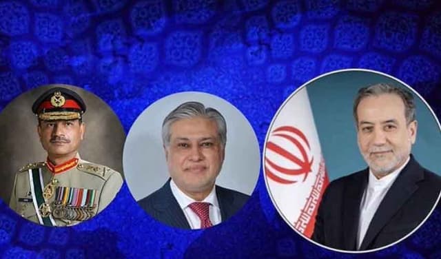 Abbas Araghchi contacts Ishaq Dar and Asim Munir