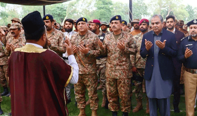 Field Marshal Asim Munir vows to bring terrorists to justice (Courtesy: Online)