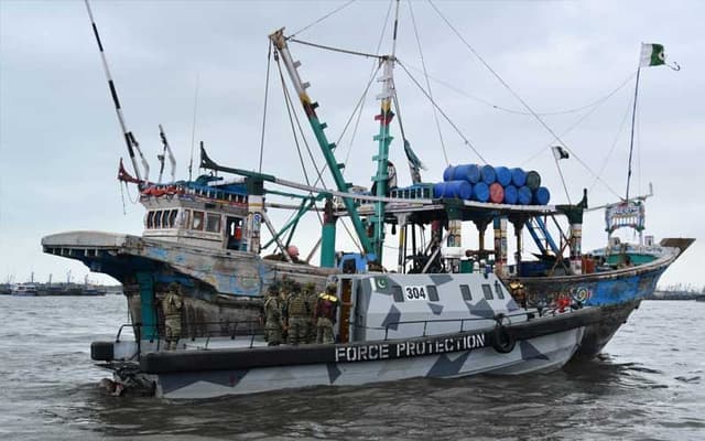 Pakistan Navy conducts two-day port security, harbour defence exercise (Courtesy: APP)