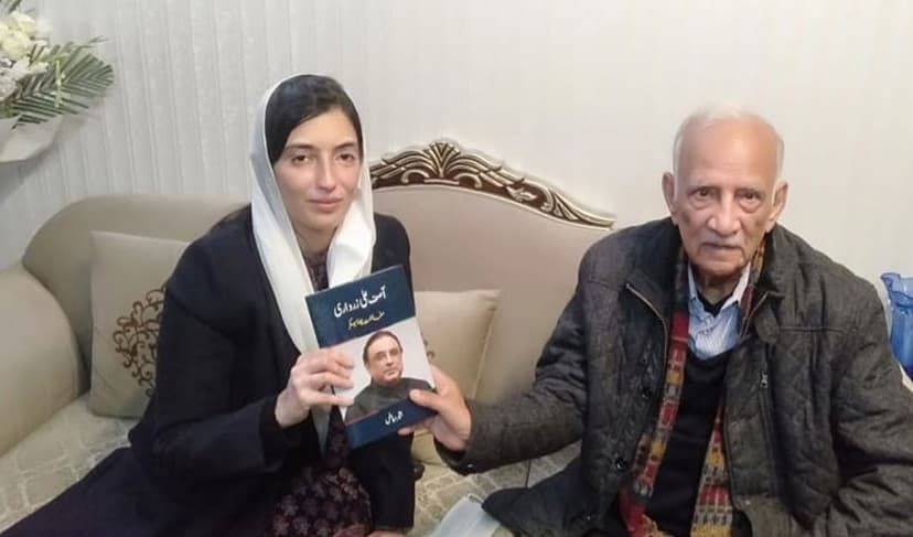 Aseefa Bhutto inquires after PPP's Bashir Riaz – @blf_riaz