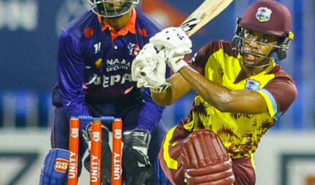West Indies secure 10-wicket victory over Nepal in dead rubber (Courtesy: Online)