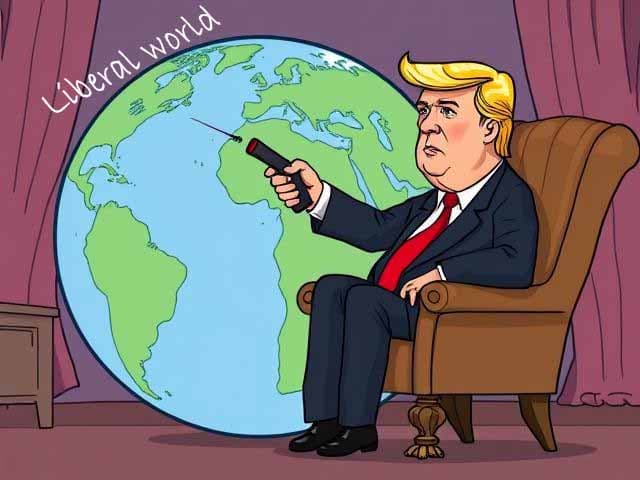 Trump believing that US can once again retreat into isolationism without consequence is an illusion