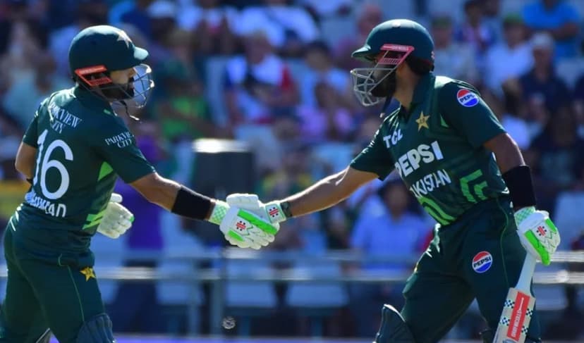 Ghulam, Rizwan, Babar power Pakistan to staggering 329 (Courtesy: Online)