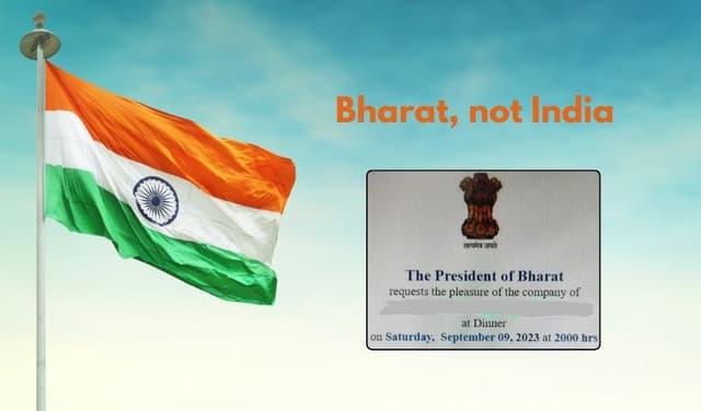 Is India being renamed as Bharat?