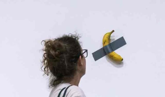 Maurizio Cattelan's banana artwork set to auction for $1m at Sotheby’s (Courtesy: File)