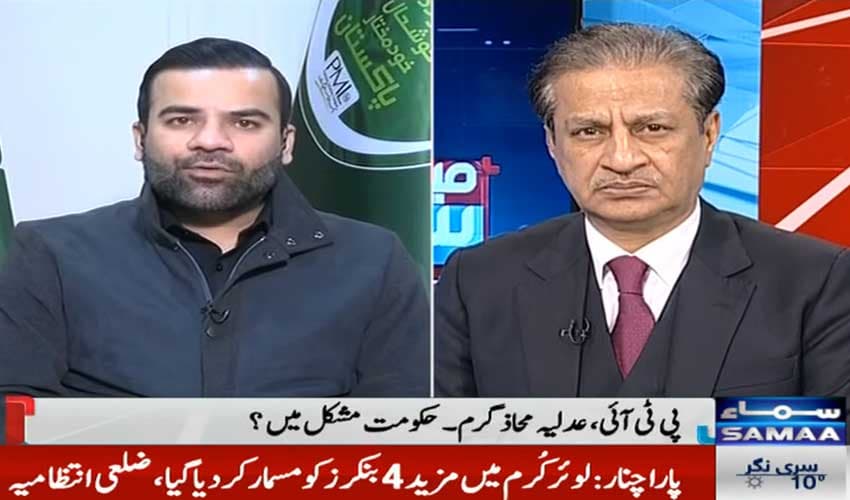 PTI should first address Fazlur Rehman's reservations, says Malik (Courtesy: 'Mere Sawal with Absar Alam' - Samaa TV)