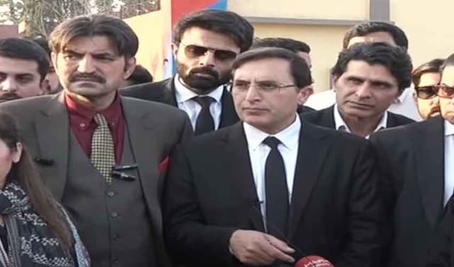 Barrister Gohar Ali Khan. Photo: screengrab