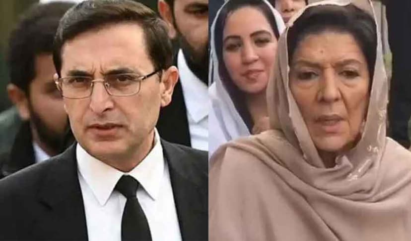 Barrister Gohar and Aleema Khan