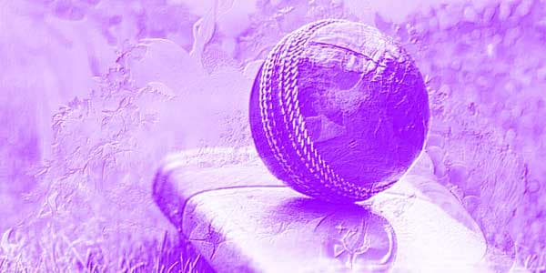 Bat and ball. representational image