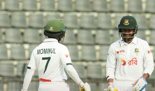 Bangladesh tighten grip on Sylhet Test with 156-run lead over Pakistan (Courtesy: BCB)