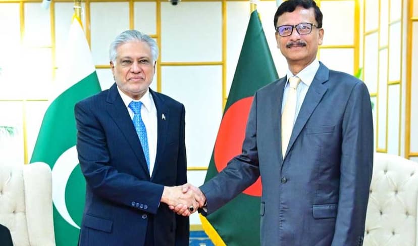 Pakistan, Bangladesh resolve to bolster ties in various sectors (Courtesy: Online)