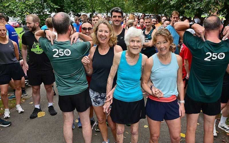 97-year-old woman becomes Europe’s oldest parkrunner (Courtesy: File)
