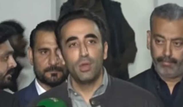 Bilawal hails verdict against Faiz Hameed as 'historic' (Courtesy: Screengrab)