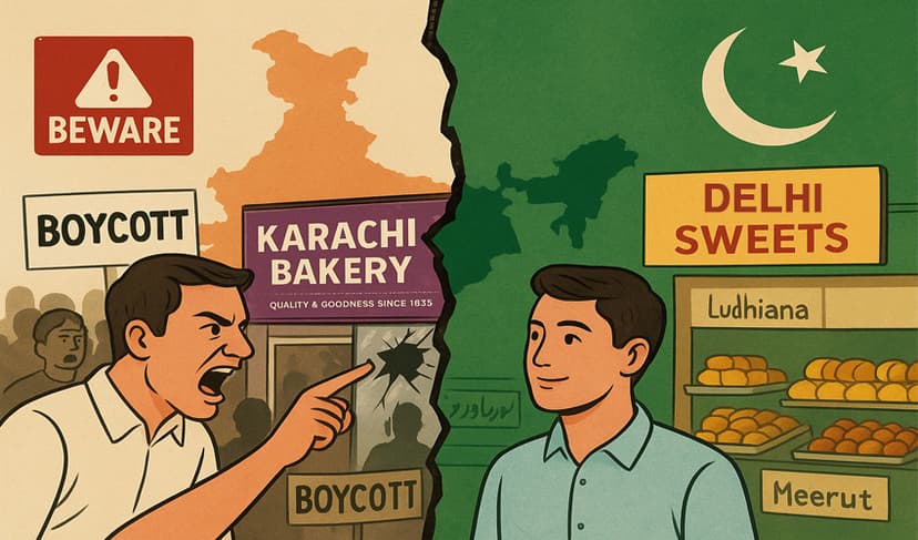 The anti-Pakistan wave in India has ratcheted up to the extent of removing the word ‘Pak’ from local sweets.
