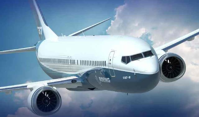 Boeing aeroplane