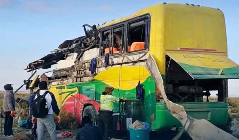 Bolivia bus crash