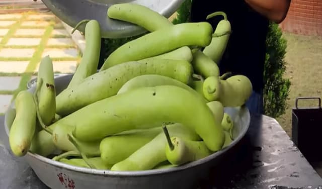 'Natural relief through bottle gourd for cool mind, body' (Courtesy: Online)