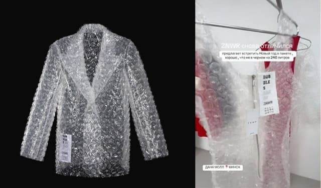 Bubble Wrap Dress