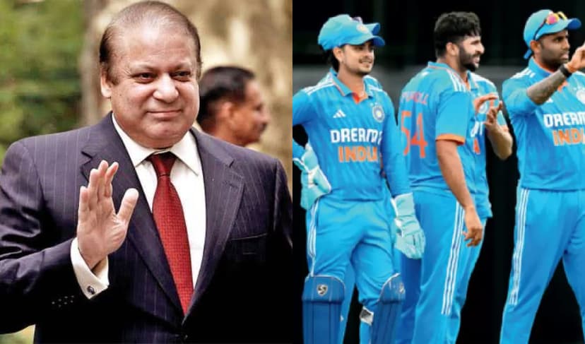 Indian cricket team should visit Pakistan: Nawaz