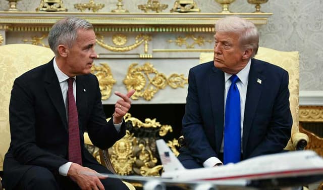 Canada's Carney makes second White House visit to talk trade with Trump (Courtesy: Online)