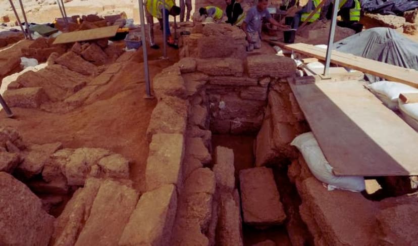 Cemetery dating back about 2,000 years