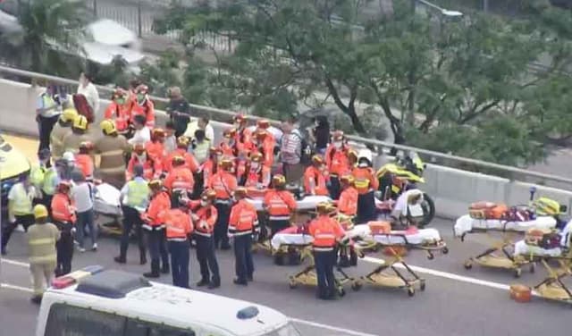 China highway accident