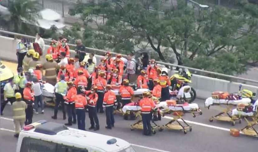 China highway accident