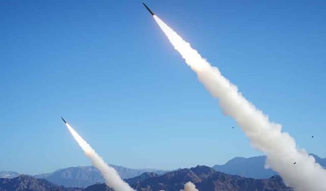 China missile test fire