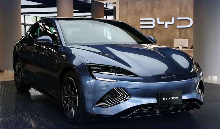BYD sales