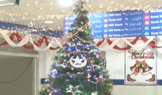 Christmas erected in Christian neighbourhoods – File
