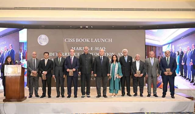 CISS hosts launch of book 'Marka-e-Haq' on first anniversary of Operation Bunyan-um-Marsoos (Courtesy: File)