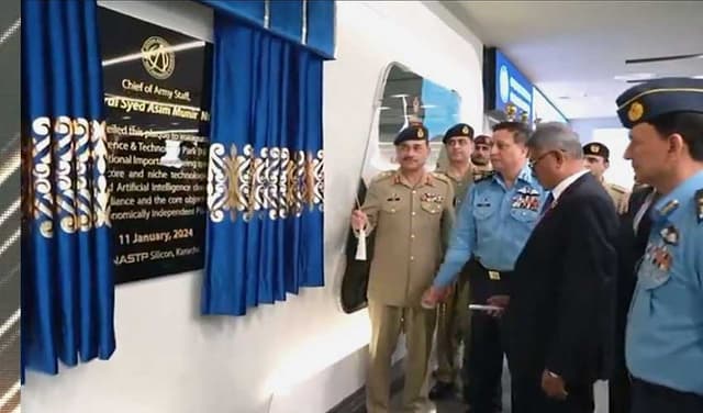 COAS Gen Asim Munir commends PAF's efforts at NASTP Silicon Ceremony
