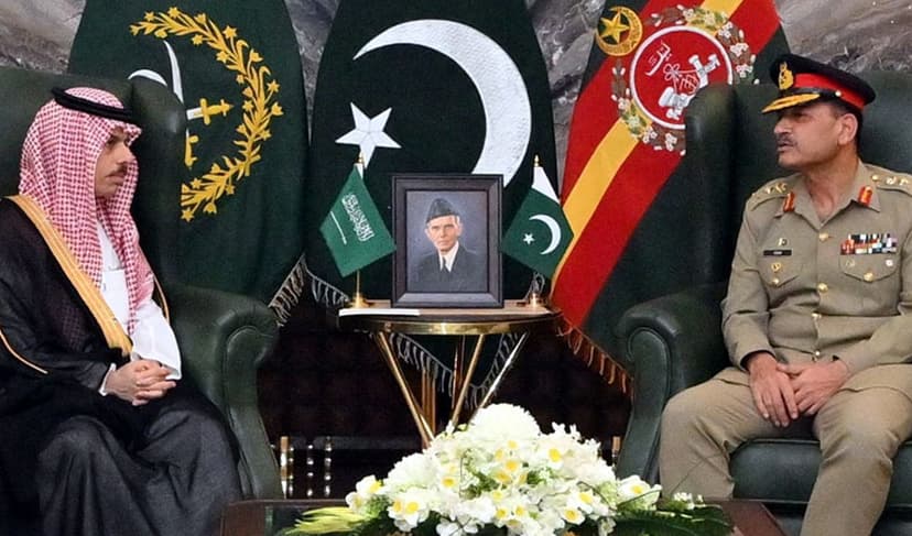 COAS Gen Asim Munir and Saudi FM